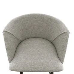 26" Chole Armrest Upholstered Counter Height Stool With Walnut Legs (Set Of 2)-Maison Boucle -Furniture Hotsale Shop GUEST 7f1f5f53 b2d4 42be 9af4 e119408aabe5