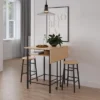 RealRooms Jace Kitchen 3 Piece Pub Set With Drop Leaf And 2 Counter Height Stools 2 RealRooms Jace Kitchen 3 Piece Pub Set With Drop Leaf And 2 Counter Height Stools -Furniture Hotsale Shop GUEST 7fa069c1 c8d5 4f79 a14e 645608477d9a