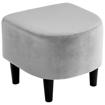 Yaheetech Fabric Upholstered Accent/Barrel Chair And Ottoman Set For Living Room 6 Yaheetech Fabric Upholstered Accent/Barrel Chair And Ottoman Set For Living Room - Image 4