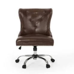 Bedell Contemporary Tufted Swivel Office Chair - Christopher Knight Home -Furniture Hotsale Shop GUEST 818b5964 e7ed 483f bf4d 8a6a184ebcdb