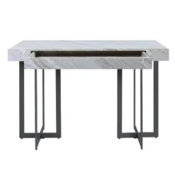 Rohde Contemporary 1 Drawer Sofa Table Gray/Gum Metal - MiBasics 18 Rohde Contemporary 1 Drawer Sofa Table Gray/Gum Metal - MiBasics -Furniture Hotsale Shop GUEST 82f051df 0b2b 4cdd bbd7 2ebd2034375c
