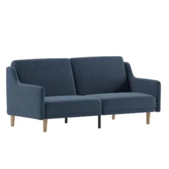 Flash Furniture Delphine Premium Convertible Split Back Sofa Futon With Curved Armrests And Solid Wood Legs 24 Flash Furniture Delphine Premium Convertible Split Back Sofa Futon With Curved Armrests And Solid Wood Legs -Furniture Hotsale Shop GUEST 8316e5a8 8592 477b 9a3c 2dd324eef532