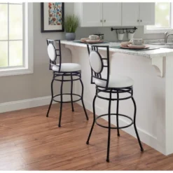 Teagan Adjustable Stool Black - Linon -Furniture Hotsale Shop GUEST 842a4a39 708e 40a9 b091 8a67a66d36c2