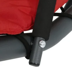 Sunnydaze Decor Sunnydaze Outdoor Hanging Chaise Floating Lounge Chair With Canopy Umbrella And Stand -Furniture Hotsale Shop GUEST 84688a6d 9030 491a aae1 e844a5015fe5