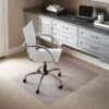 3'9"x4'5" Rectangle Solid Office Chair Mat Clear - Flash Furniture -Furniture Hotsale Shop GUEST 85887d9b dd68 4df7 a115 7749cfed9fe9