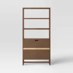 70.5" Warwick Storage Bookcase Brown - Threshold™ 7 70.5" Warwick Storage Bookcase Brown - Threshold™ -Furniture Hotsale Shop GUEST 85980270 0fc8 4a5b ba6e e66fa9ae95c9