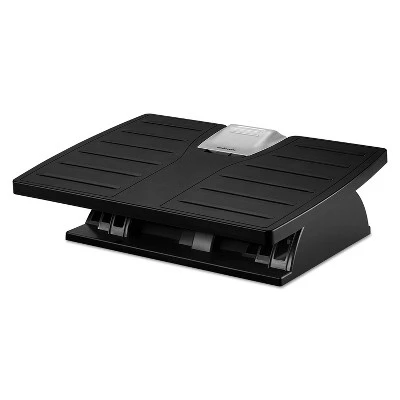 Fellowes Adjustable Locking Footrest W/Microban 17 1/2 X 13 1/8 X 5 5/8 Black/Silver 8035001 4 Fellowes Adjustable Locking Footrest W/Microban 17 1/2 X 13 1/8 X 5 5/8 Black/Silver 8035001 - Image 2