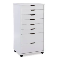 Cary 8 Drawer Rolling Storage Cart - Linon -Furniture Hotsale Shop GUEST 8d4082ae afad 4118 9037 62697cb4d589
