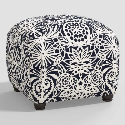 Poppy Ottoman In Damask - Skyline Furniture 9 Poppy Ottoman In Damask - Skyline Furniture - Image 8
