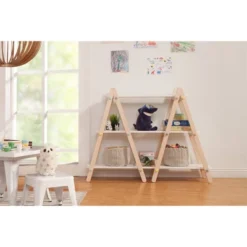 Babyletto Dottie Bookcase - White/Washed Natural -Furniture Hotsale Shop GUEST 8e755cbd d209 42c1 9667 e2ab04d1a2f9