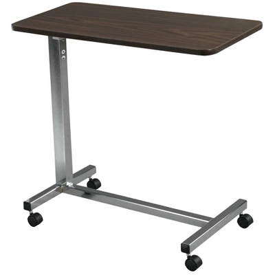Drive Medical Non Tilt Top Overbed Table, Chrome 5 Drive Medical Non Tilt Top Overbed Table, Chrome - Image 3