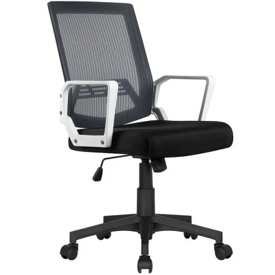 Yaheetech Adjustable Mid-Back Office Chair Computer Chair With Wheels 10 Yaheetech Adjustable Mid-Back Office Chair Computer Chair With Wheels - Image 8