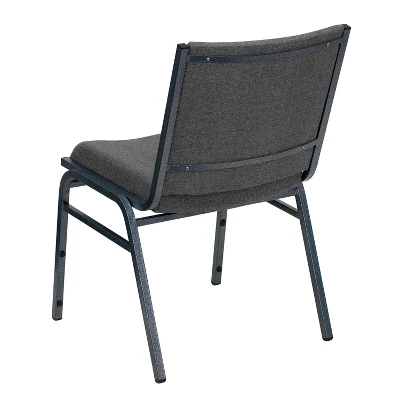 Flash Furniture HERCULES Series Heavy Duty Gray Fabric Stack Chair 8 Flash Furniture HERCULES Series Heavy Duty Gray Fabric Stack Chair - Image 6