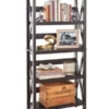 X-Frame 5-Tier Bookshelf Black Walnut - ClosetMaid 1 X-Frame 5-Tier Bookshelf Black Walnut - ClosetMaid -Furniture Hotsale Shop GUEST 932573a5 e63f 406e 93f9 aaa72ce2dd6e