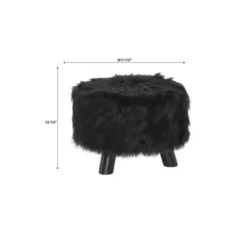 Faux Fur Foot Stool - Linon 15 Faux Fur Foot Stool - Linon -Furniture Hotsale Shop GUEST 93e04414 2646 4fab b50f f7ebe68badb6