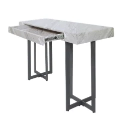 Rohde Contemporary 1 Drawer Sofa Table Gray/Gum Metal - MiBasics 19 Rohde Contemporary 1 Drawer Sofa Table Gray/Gum Metal - MiBasics -Furniture Hotsale Shop GUEST 940f9948 0819 42da 8d5d 04fa07e5c520