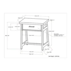 Hawkins Metal/Wood Bedside Nightstand Walnut - WyndenHall 17 Hawkins Metal/Wood Bedside Nightstand Walnut - WyndenHall -Furniture Hotsale Shop GUEST 95a64d50 6b68 40b9 95bb d59272100d93
