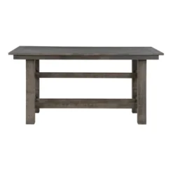 Keystone Counter Height Dining Table With Brown Undertone Gray - Treasure Trove Accents