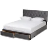 Caronia Velvet Upholstered 2 Drawer Platform Storage Bed - Baxton Studio 1 Caronia Velvet Upholstered 2 Drawer Platform Storage Bed - Baxton Studio -Furniture Hotsale Shop GUEST 98a79c33 1338 4558 a24a 0e78086d4633