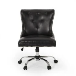 Bedell Contemporary Tufted Swivel Office Chair - Christopher Knight Home -Furniture Hotsale Shop GUEST 993932bf ea56 4504 a68a aa9624dbee94
