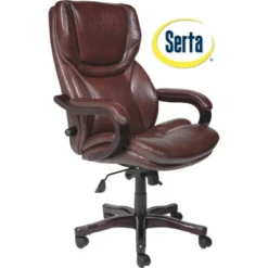 Big & Tall Executive Chair Redwood Leather - Serta -Furniture Hotsale Shop GUEST 9d9fb6f6 d045 4236 a149 ce875fd0df11