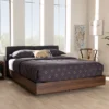 Queen Iselin Finished Storage Platform Bed Dark Gray/Walnut Brown - Baxton Studio 2 Queen Iselin Finished Storage Platform Bed Dark Gray/Walnut Brown - Baxton Studio -Furniture Hotsale Shop GUEST 9f8da7ba 67a6 477d 9952 c6d5e9b8b67b