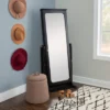 Lola Cheval Mirror/Jewelry Wardrobe Black - Powell Company 2 Lola Cheval Mirror/Jewelry Wardrobe Black - Powell Company -Furniture Hotsale Shop GUEST a0210f09 a9a7 461c 903a 7cddbfe45dae