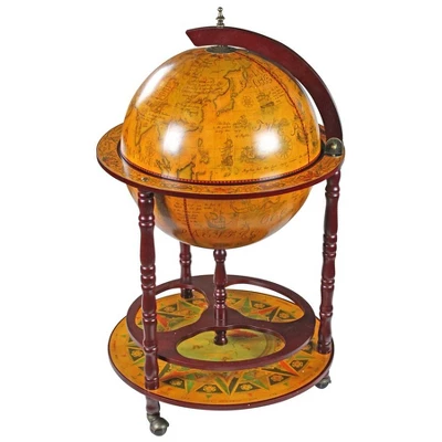 Design Toscano Sixteenth-Century Italian Replica Globe Bar 11 Design Toscano Sixteenth-Century Italian Replica Globe Bar - Image 9