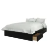 Full Avenue Storage Bed With Headboard Black - Nexera