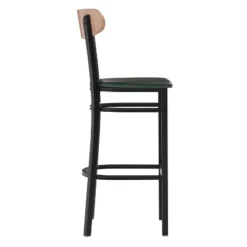 Flash Furniture Wright Set Of 2 Commercial Grade Barstools With 500 LB. Capacity Steel Frame, Solid Wood Seat, And Boomerang Back 30 Flash Furniture Wright Set Of 2 Commercial Grade Barstools With 500 LB. Capacity Steel Frame, Solid Wood Seat, And Boomerang Back -Furniture Hotsale Shop GUEST a2d2b939 346c 449d 9042 fa0ce3c05058