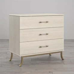 Little Seeds Monarch Hill Clementine 3 Drawer Dresser, White -Furniture Hotsale Shop GUEST a457b0f1 3066 411d aefd acc0a0e91c6a