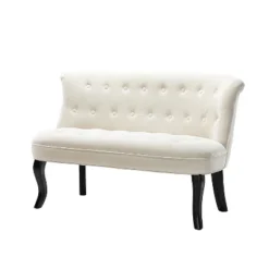 Jane 47" Velvet Button-tufted And Wing Back Loveseat Solid Wood And Cabriole Legs For Living Room And Bedroom | ARTFUL LIVING DESIGN 32 Jane 47" Velvet Button-tufted And Wing Back Loveseat Solid Wood And Cabriole Legs For Living Room And Bedroom | ARTFUL LIVING DESIGN -Furniture Hotsale Shop GUEST a4df1df2 619a 4d94 b415 8f18ebf339ac