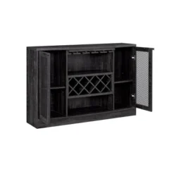 Bar Cabinet With Two Curved Glass Doors - Home Source -Furniture Hotsale Shop GUEST a60e97ef 4810 4f1d 9892 682fe5cebba3
