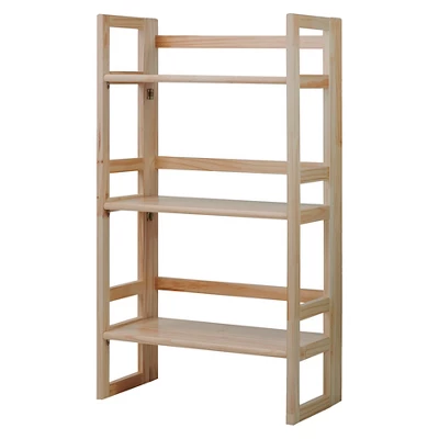 37" Folding Student Bookcase - Flora Home 6 37" Folding Student Bookcase - Flora Home - Image 4