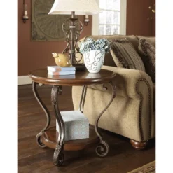 Nestor End Table Medium Brown - Signature Design By Ashley