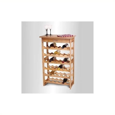 Wood 36 Bottle Wine Rack Brown-Pemberly Row 3 Wood 36 Bottle Wine Rack Brown-Pemberly Row