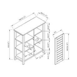 Bednar Storage Accent Cabinet White Oak - HOMES: Inside + Out -Furniture Hotsale Shop GUEST b01fb20f 0088 4f99 814d defae321a7e3