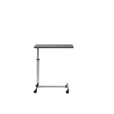 Drive Medical Non Tilt Top Overbed Table, Chrome 3 Drive Medical Non Tilt Top Overbed Table, Chrome