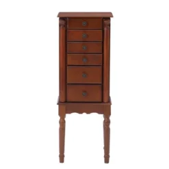 Wylie Jewelry Armoire Cherry Red - Powell Company -Furniture Hotsale Shop GUEST b3ec66ec bda8 4c85 895b eb8cf404fbdf