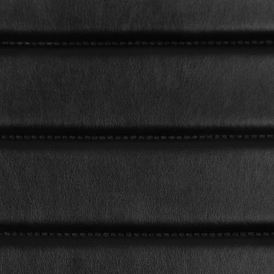 Emma And Oliver Mid-Back Armless LeatherSoft Ribbed Executive Swivel Office Chair 5 Emma And Oliver Mid-Back Armless LeatherSoft Ribbed Executive Swivel Office Chair - Image 3