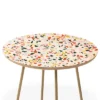 Lane And Lucia Confetti Terrazzo Side Round Table Gold - Deny Designs -Furniture Hotsale Shop GUEST b4412f6b efe0 4d42 89c2 601ec4b47daa
