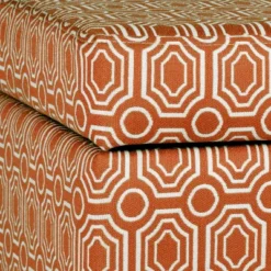 Sunshine Storage Cube Ottoman - Orange - HomePop -Furniture Hotsale Shop GUEST b48ef9dd f5bb 4918 a7d5 b447cb5638b2
