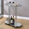 Kentrik Glass Top Serving Cart Chrome - MiBasics 2 Kentrik Glass Top Serving Cart Chrome - MiBasics -Furniture Hotsale Shop GUEST b5a7a727 6514 46a5 8258 8e6583803852