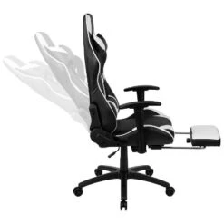 Flash Furniture Gaming Desk And Footrest Reclining Gaming Chair Set - Cup Holder/Headphone Hook/Removable Mouse Pad Top/Wire Management -Furniture Hotsale Shop GUEST b5fd4b80 8262 446d b8dc 9255e3bf95a8