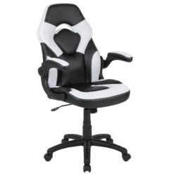 Emma And Oliver Gaming Racing PC Chair With Flip-up Arms -Furniture Hotsale Shop GUEST b7ec41f3 da33 4928 969e adaf4733b1c2