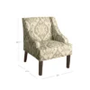 Classic Swoop Accent Armchair - HomePop -Furniture Hotsale Shop GUEST ba0a7656 cc00 47a7 bc14 6bde59fb54f6