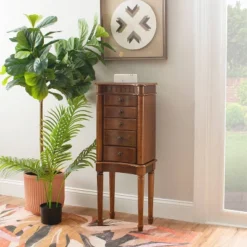 Kasey Jewelry Armoire Walnut - Powell Company 24 Kasey Jewelry Armoire Walnut - Powell Company -Furniture Hotsale Shop GUEST ba4e9998 483a 42dd 8b51 963a419d108c