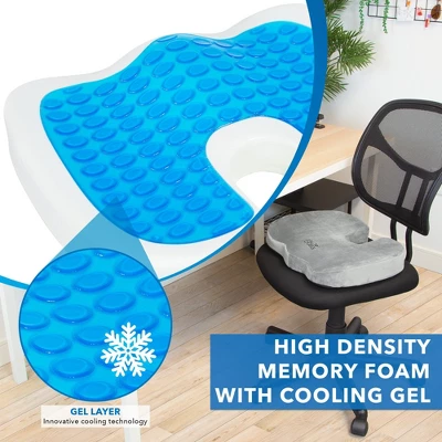 Mount-It! ErgoActive Cooling Gel Seat Cushion 7 Mount-It! ErgoActive Cooling Gel Seat Cushion - Image 5