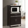 Microwave Kitchen Cart In Chocolate Gray - Hodedah -Furniture Hotsale Shop GUEST bcdca85b 0e14 4dd6 ad81 1369f51aaad0