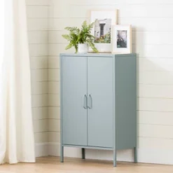 Crea Metal 2 Door Accent Cabinet - South Shore